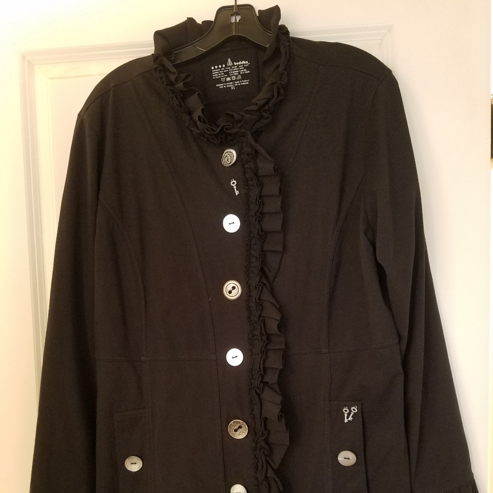 Neon Buddha Black Jacket